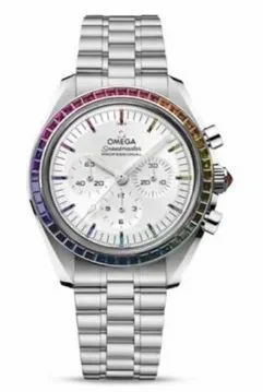 Omega Speedmaster Professional Moonwatch 3861 Canopus Gold - Rainbow / Silver - Rainbow / Bracelet 310.55.42.50.52.002 (31055425052002)